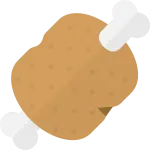 Gartles Style Meat SVG Icon